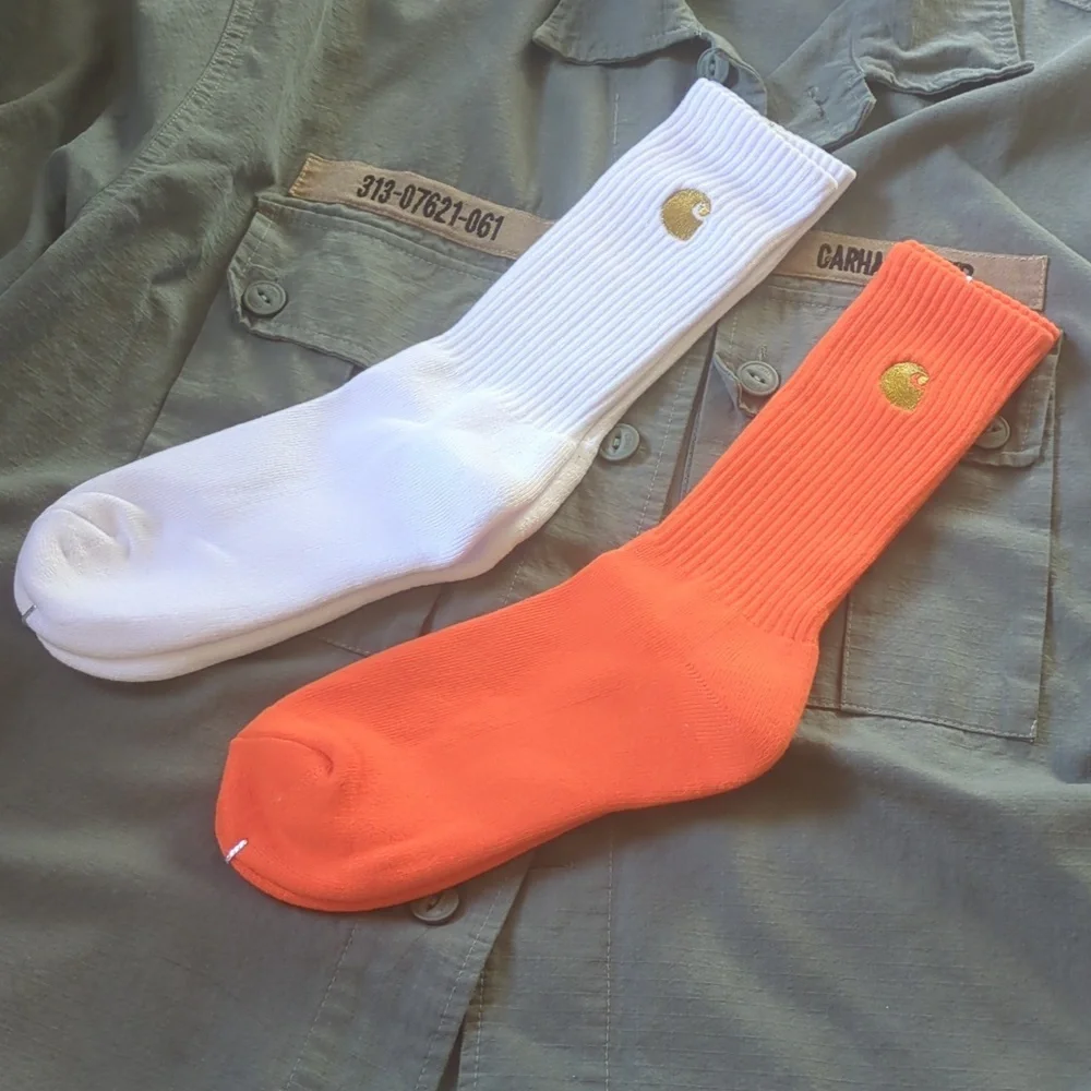 Carhartt 🇺🇸 WIP Boot Socks x 2 - Picture 2 of 2